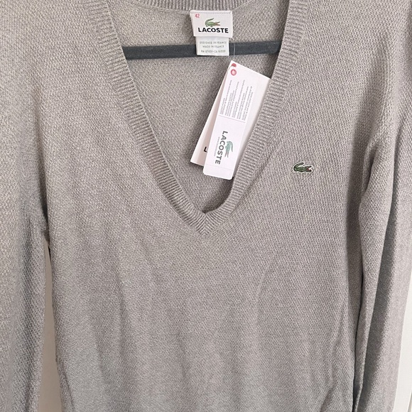 Lacoste Knit Sweater Dress - Picture 9 of 12